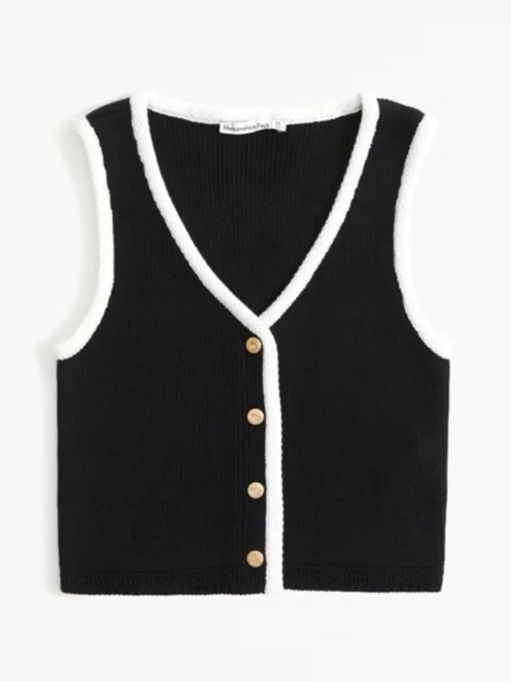 The A&F Mara Button-Up Sweater Vest